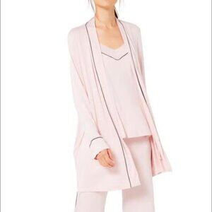 A Pea In The Pod Maternity Nursing 3 Piece Pajama Set Size Small Pink Sleepwear